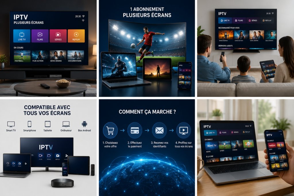 IPTV multi-écrans _ streaming partout
